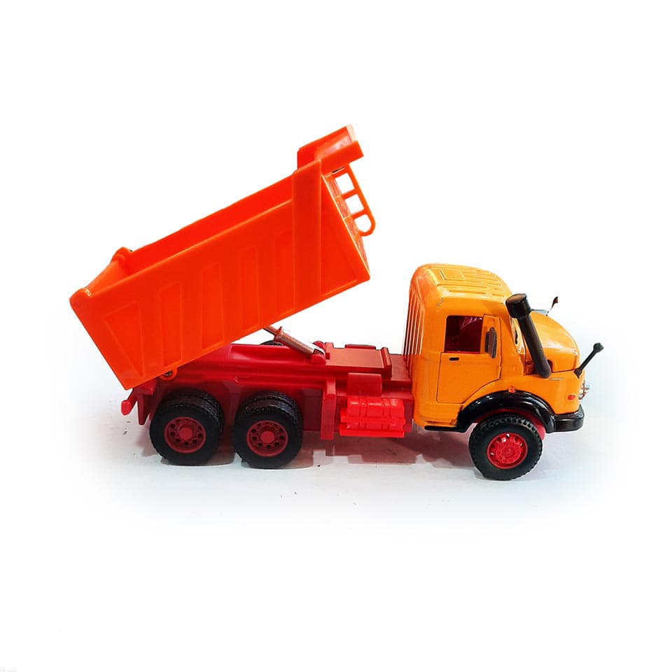 ماکت کامیون فلزی کمپرسی بنز مایلر Benz SK2624 کد 107 — تصویر ۳