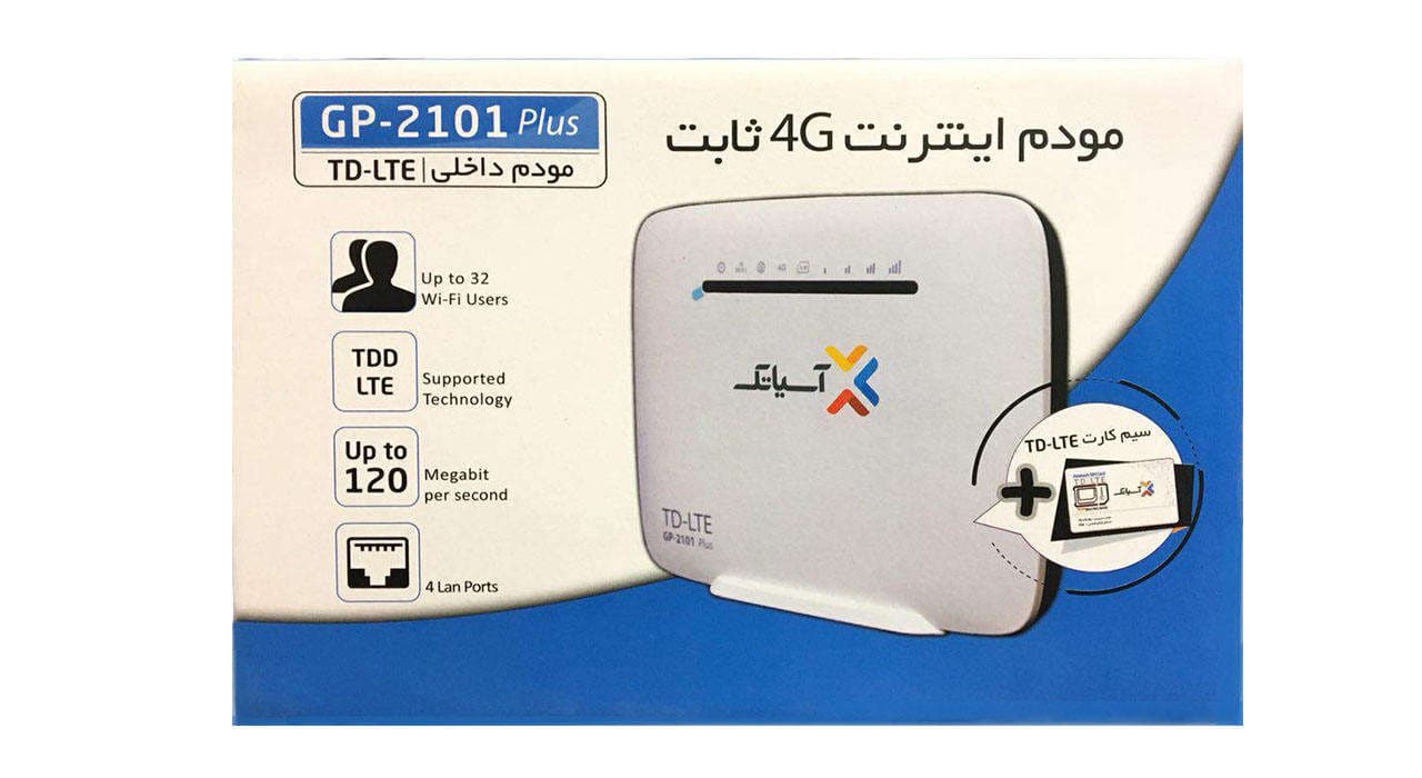 مودم TD-LTE آسیاتک مدل GP-2101 plus — تصویر ۶