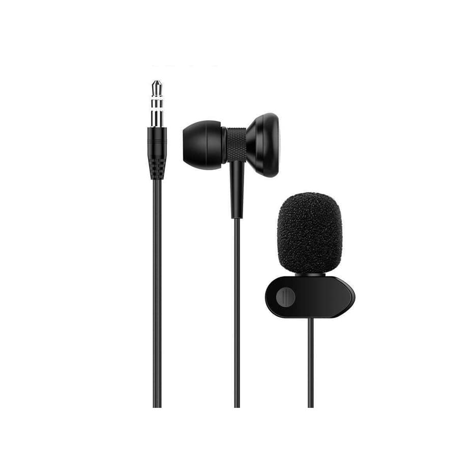 میکروفون یقه‌ای یس پلاس مدل YESPLUS YS-113 به همراه هندزفری