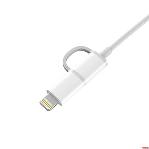 کابل zmi تبدیل USB به lighting/microUSB مدل AL801 — تصویر ۷