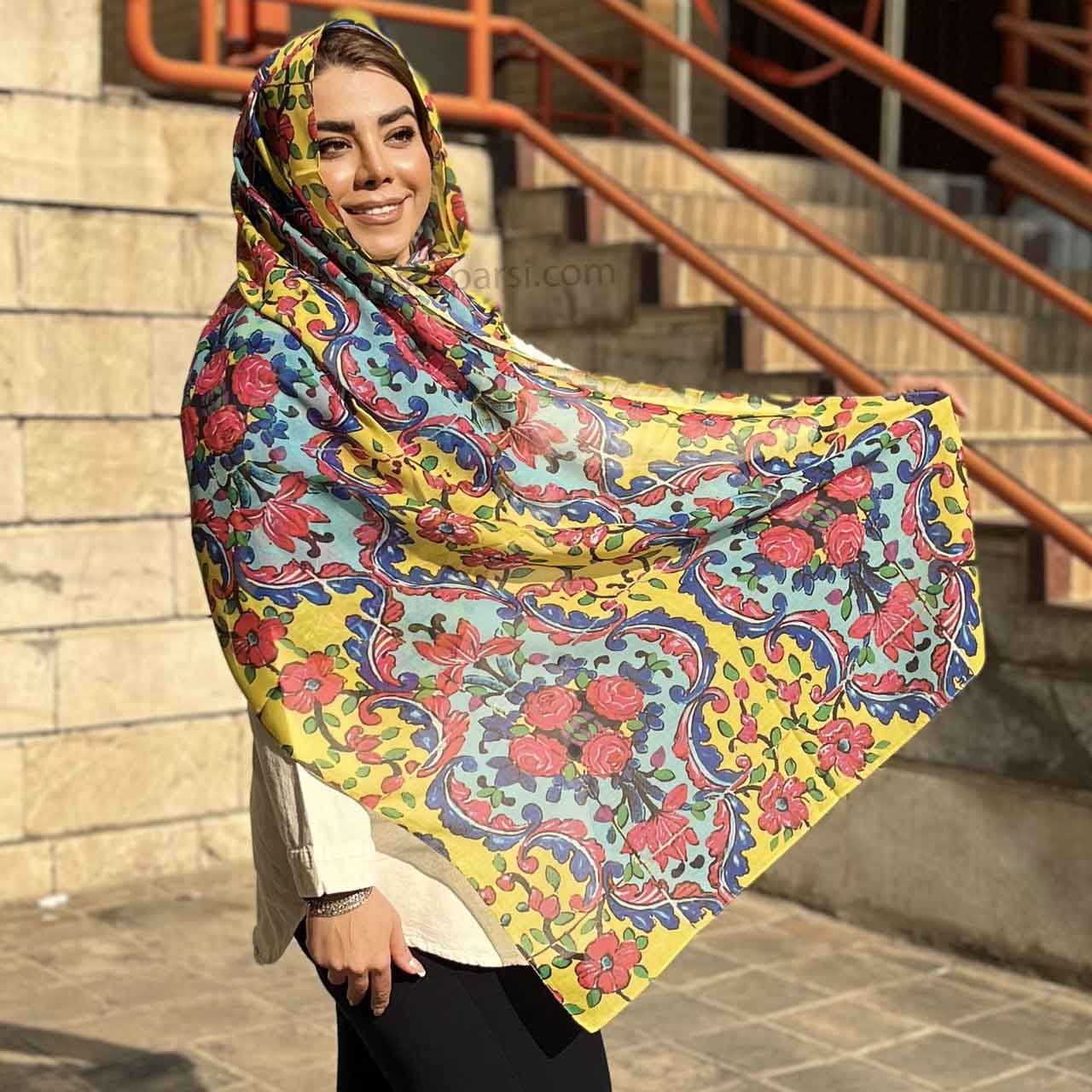 شال نخی زنانه کد 15