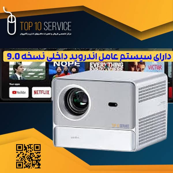 ويدئو پروژکتور ونبو داوينچي وان پرو Wanbo Davinci 1 pro اندرويد — تصویر ۲