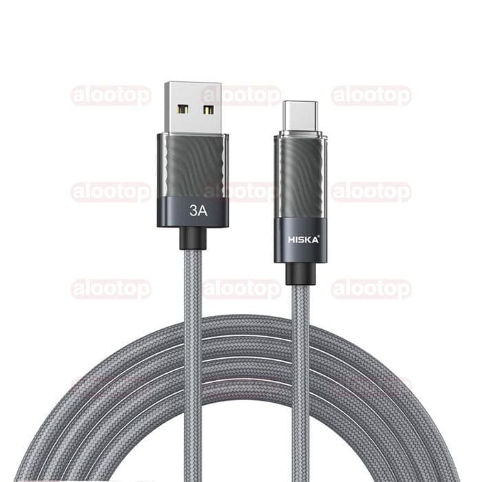 کابل تبدیل USB به USB-C هیسکا مدل LX-821AC طول 1 متر