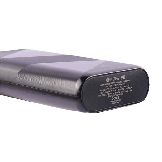 پاوربانک 22.5 وات پرووان مدل PPB5207PD ظرفیت 20000 میلیآمپر ساعت — تصویر ۹