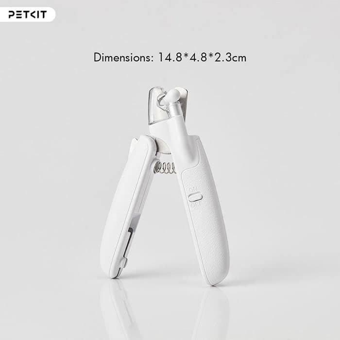ناخن گیر سگ و گربه مدل پت کیت petkit چراغ دار + محفظه — تصویر ۳