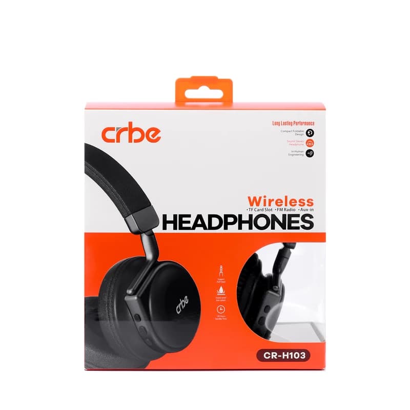 هندزفری بلوتوثی کربی مدل CR-H103 مشکی گارانتی 12 ماهه تکنوپاز