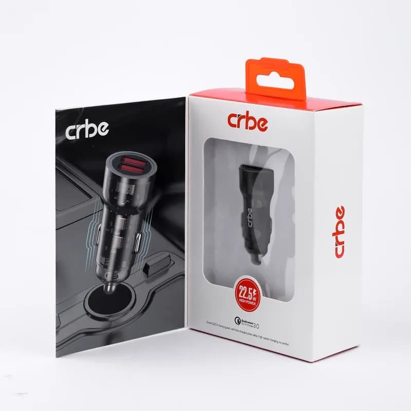 شارژر فندکی 22.5 وات کربی مدل CR-G101 مشکی گارانتی 12 ماهه تکنوپاز — تصویر ۷