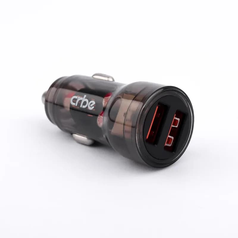شارژر فندکی 22.5 وات کربی مدل CR-G101 مشکی گارانتی 12 ماهه تکنوپاز — تصویر ۲
