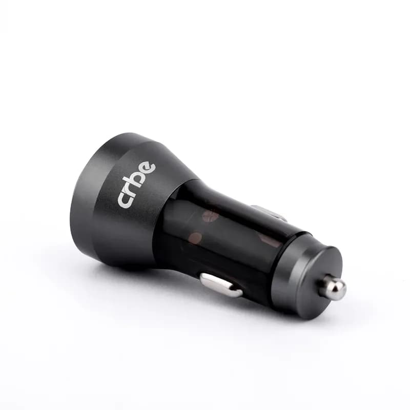 شارژر فندکی 66 وات کربی مدل CR-G103 مشکی گارانتی 12 ماهه تکنوپاز