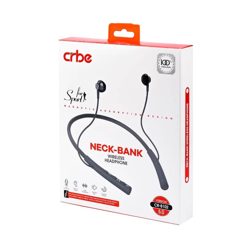 هندزفری بلوتوثی کربی مدل CR-B102 آبی دودی گارانتی 12 ماهه تکنوپاز