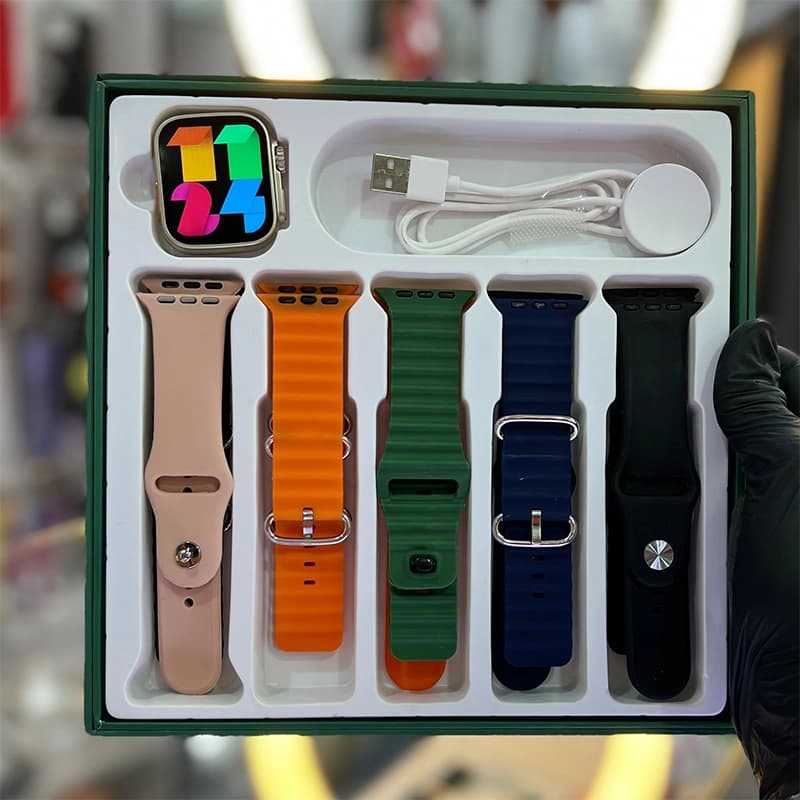 پک ساعت هوشمند مدل kw20 ultra 2 — تصویر ۱۰