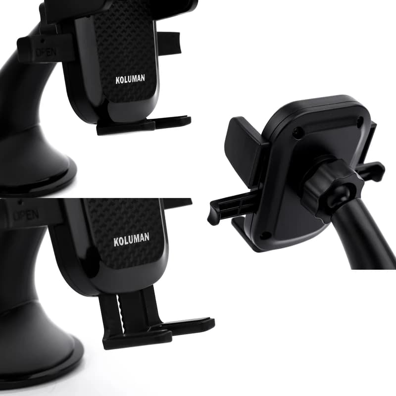 پایه نگهدارنده گوشی موبایل کلومن مدل K-HD038 مشکی — تصویر ۳