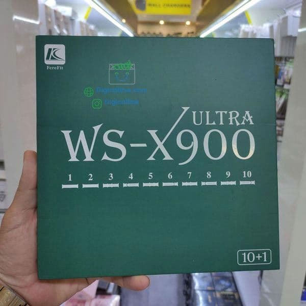 ساعت هوشمند WS-X900 Ultra | همراه 10 بند — تصویر ۸