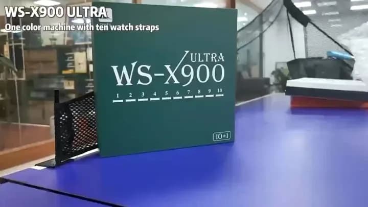 ساعت هوشمند WS-X900 Ultra | همراه 10 بند — تصویر ۷