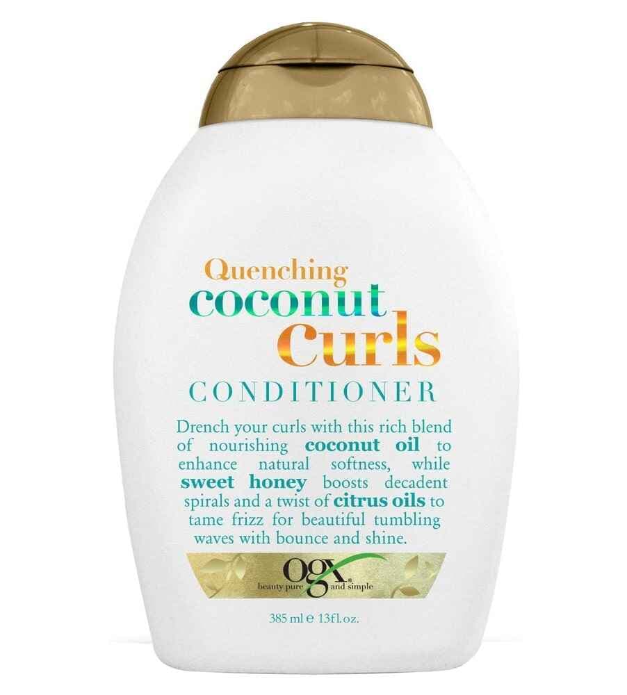 نرم کننده او جی ایکس OGX موهای فر مدل Qunching + Coconut Curls حجم 385 میل