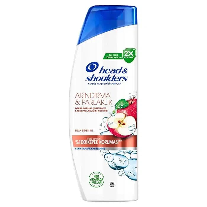 شامپو پاک کننده قوی و درخشان کننده هد اند شولدرز Head and Shoulders حاوی سرکه سیب — تصویر ۱۰