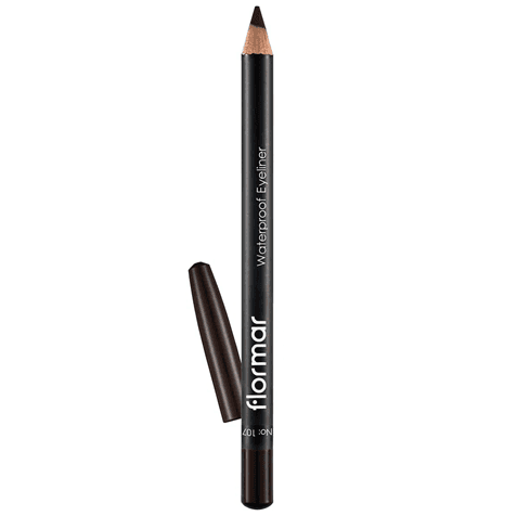 مداد چشم ضد آب فلورمار Flormar رنگ قهوه ای تیره شماره 107