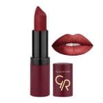 رژ لب جامد مات و مخملی گلدن رز Golden Rose مدل GR Velvet Matte Lipstick شماره 25 — تصویر ۴