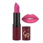 رژ لب جامد مات و مخملی گلدن رز Golden Rose مدل GR Velvet Matte Lipstick شماره 13 — تصویر ۴
