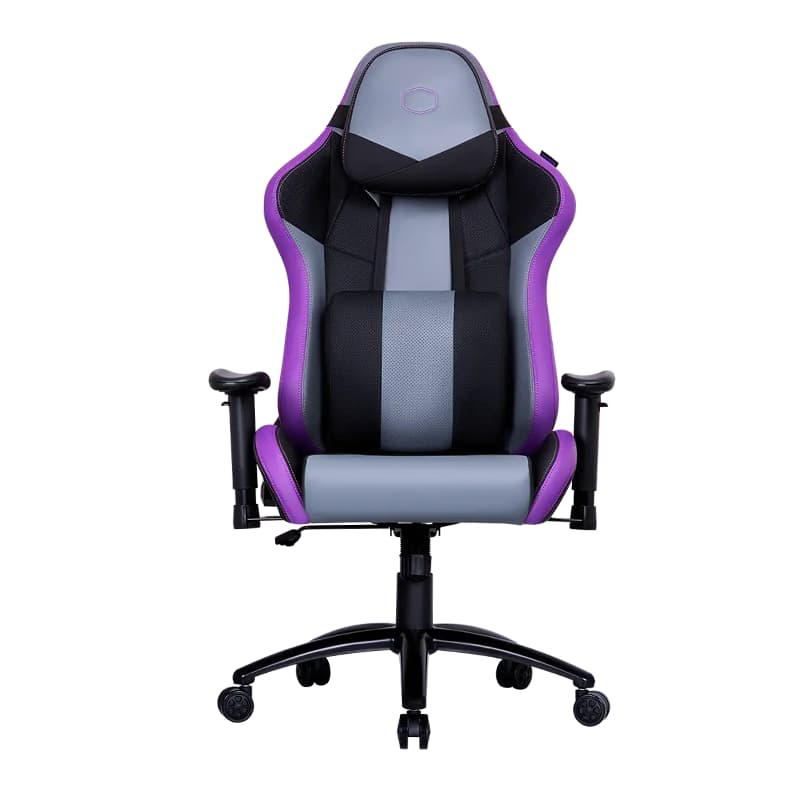 صندلی گیمینگ کولر مستر مدل GCR3 PURPLE BLACK