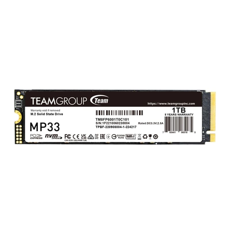 اس اس دی اینترنال تیم گروپ مدل TeamGroup MP33 ظرفیت 1 ترابایت