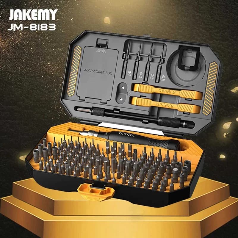ست پیچ گوشتی جاک می مدل JM-8183 بسته 145 عددی — تصویر ۷