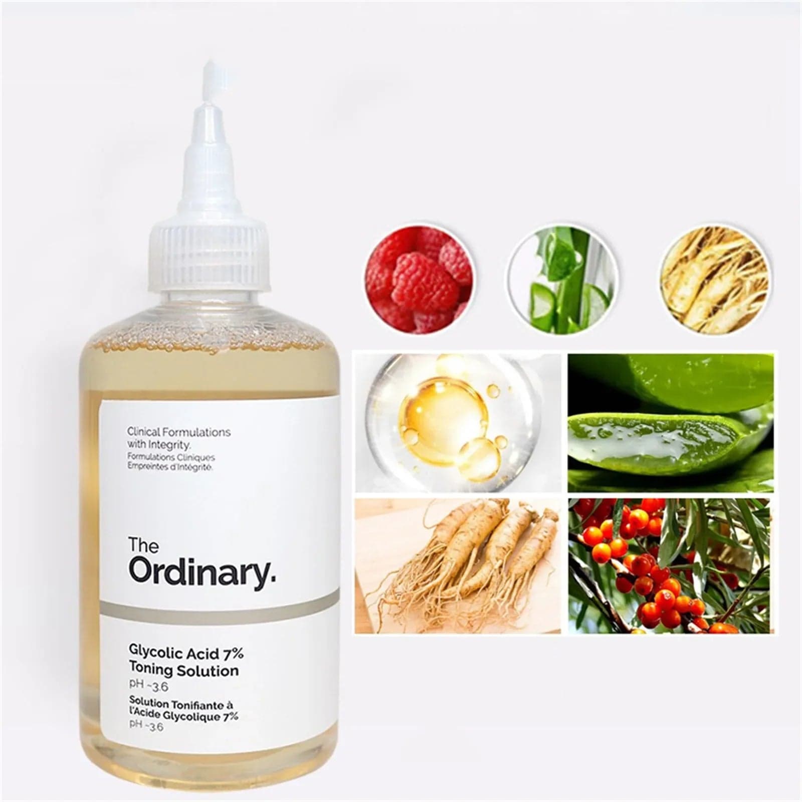 تونر گلیکولیک اسید اوردینری لایه بردار و روشن کننده Ordinary 240ml — تصویر ۹