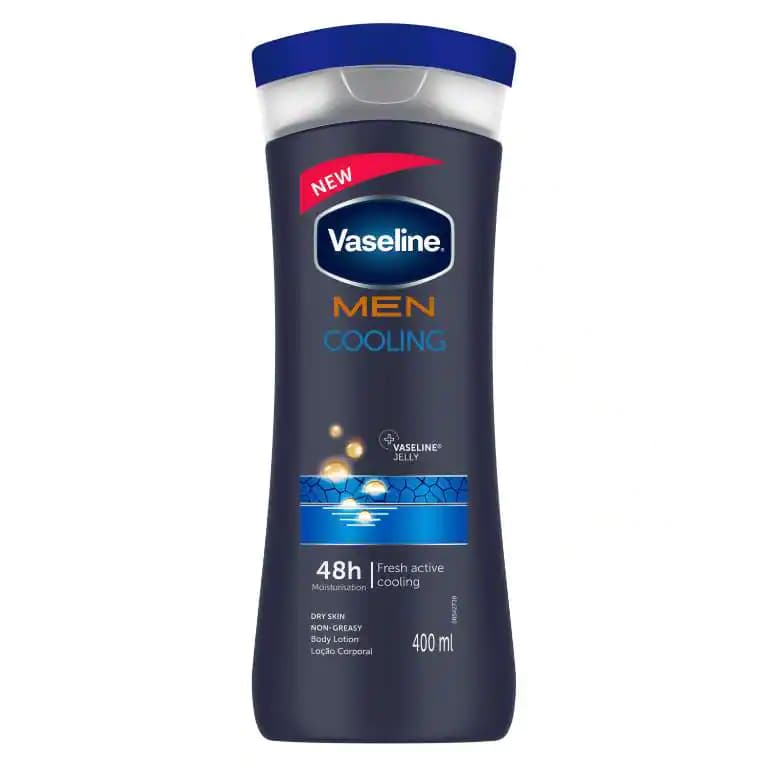 لوسیون بدن مردانه مرطوب کننده و خنک کننده وازلین – Vaseline در حجم 400 میلی لیتر — تصویر ۲