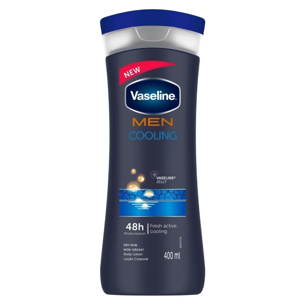 لوسیون بدن مردانه مرطوب کننده و خنک کننده وازلین – Vaseline در حجم 400 میلی لیتر — تصویر ۶