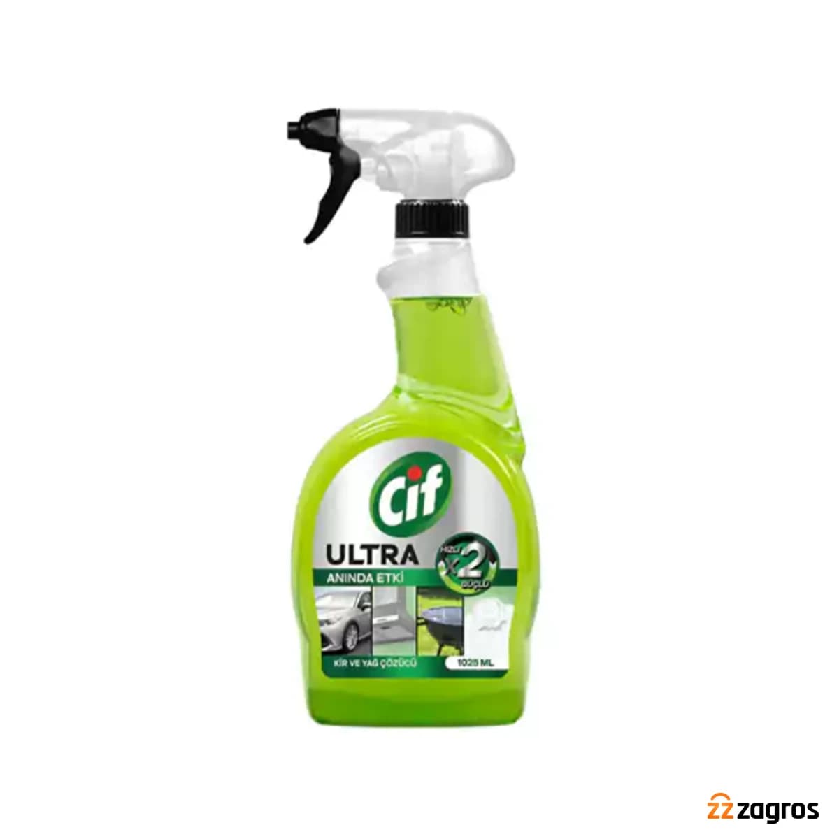 اسپری پاک کننده جیف همه کاره مدل اولترا حجم 750میل Cif ULTRA — تصویر ۹