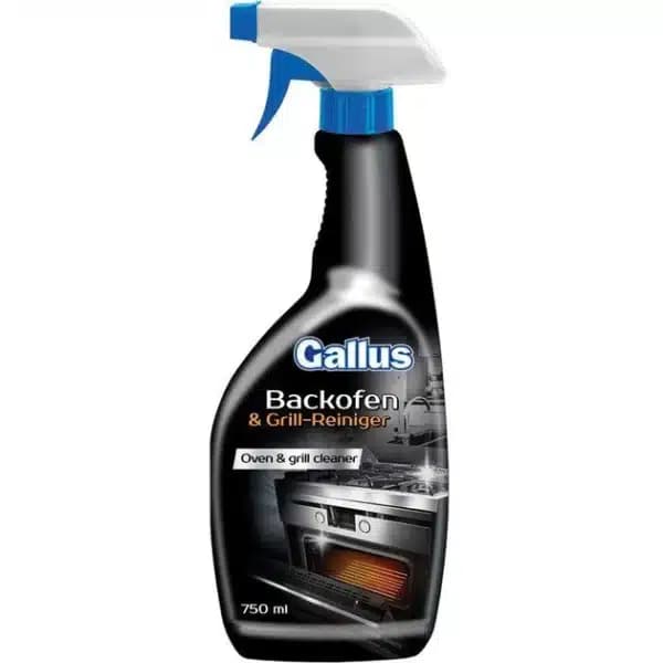 اسپری چربی زدا گالوس مناسب اجاق گاز و فر GALLUS حجم 750 میل — تصویر ۲