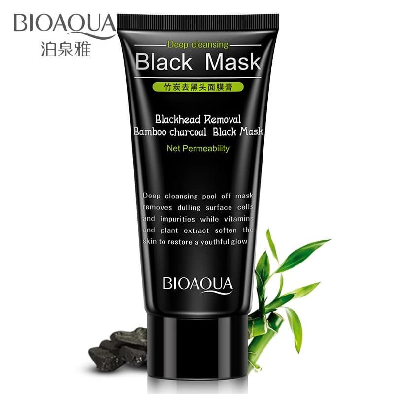 بلک ماسک جوش های سر سیاه صورت بیواکوا BIOAQUA Black Mask