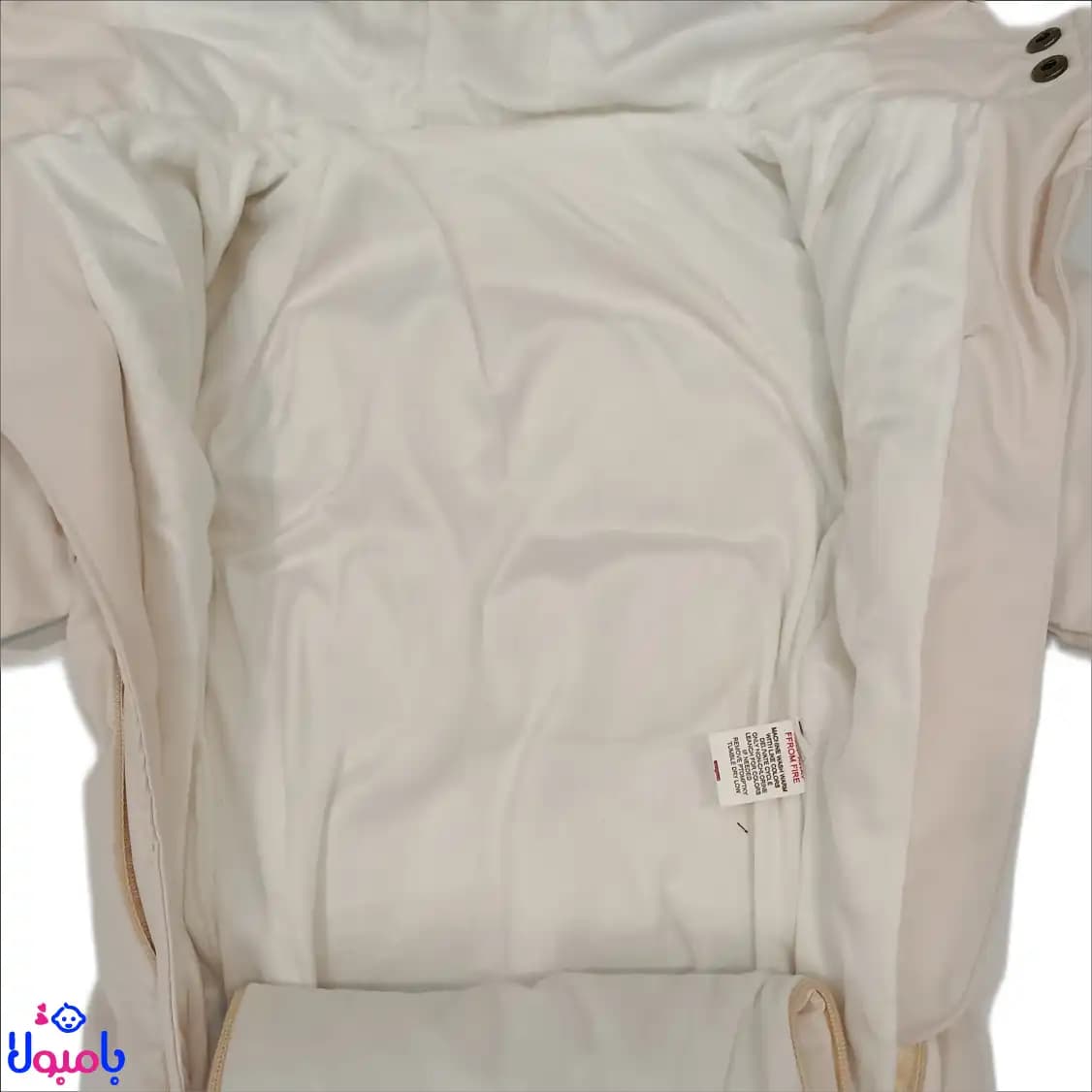سرهمی کاپشنی بچه‌گانه کرم روشن — تصویر ۱۰