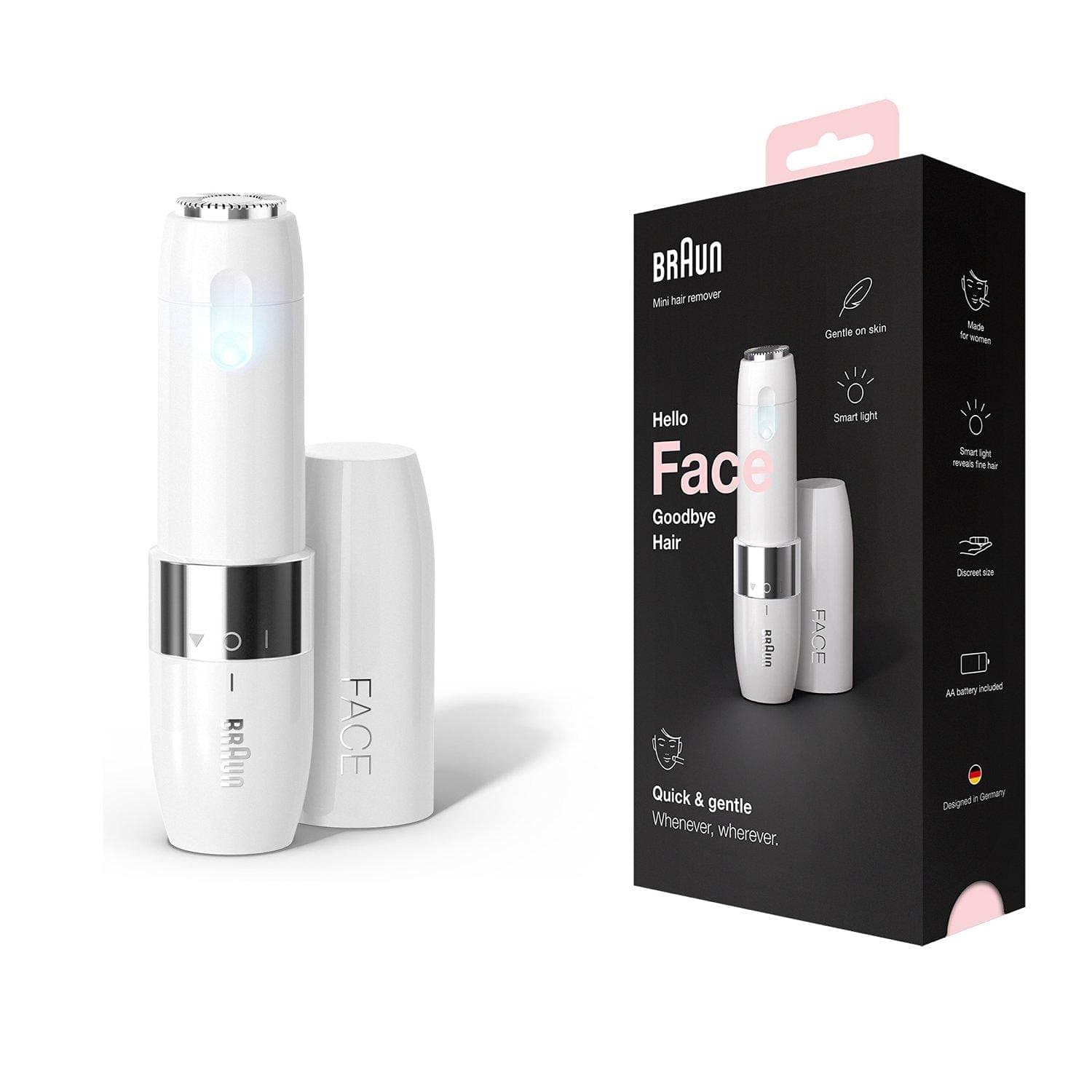 شیور صورت بانوان براون braun face Mini Hair Remover fs1000