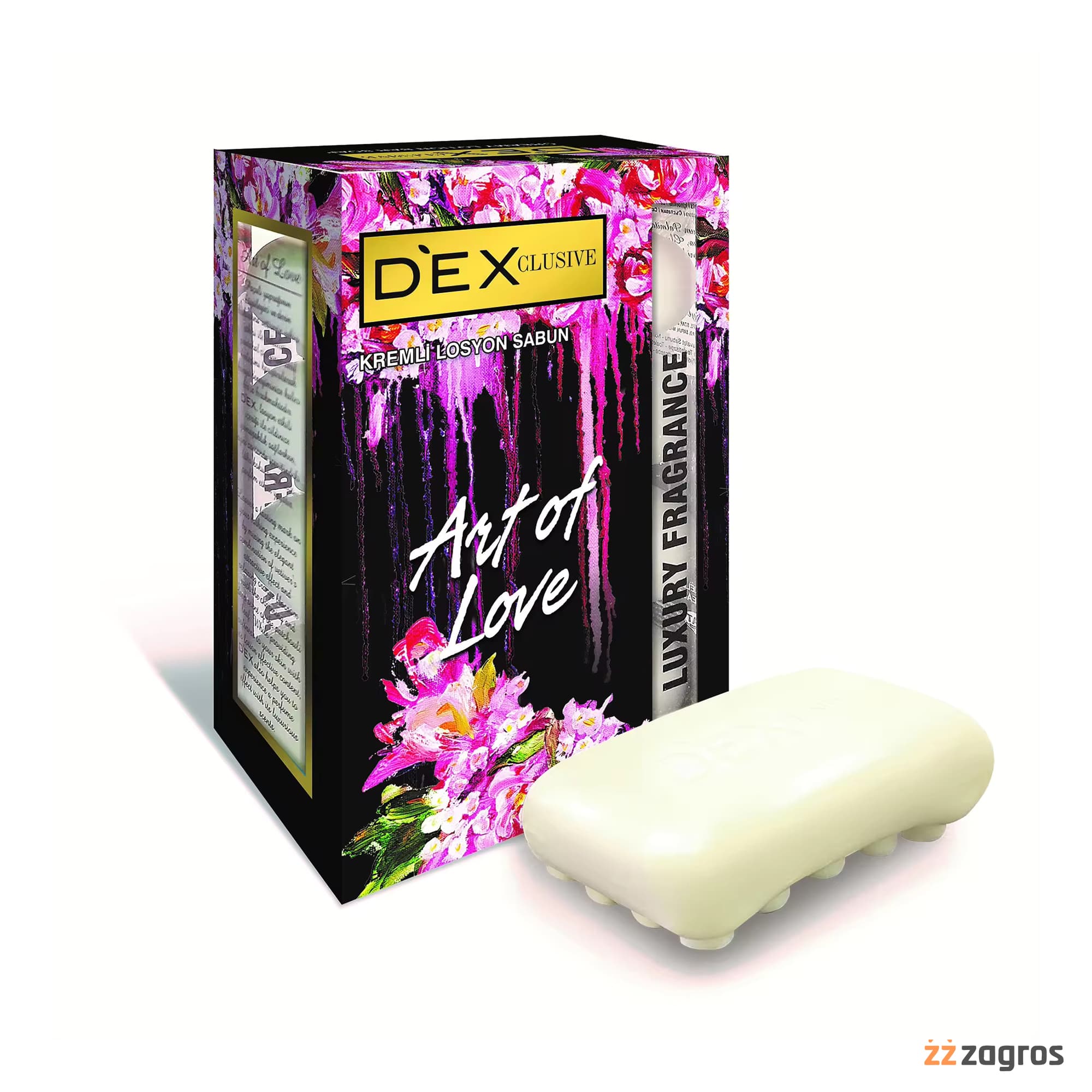 صابون کرمی دکس Clusive سری Luxury Fragrance مدل Art Of Love وزن 400 گرم — تصویر ۴