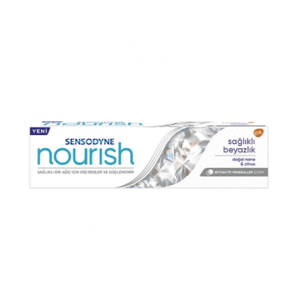 خمیر دندان سنسوداین Sensodyne ضد حساسیت وسفید کننده ملایم روزانه مدل Nourish حجم 50 میل — تصویر ۵