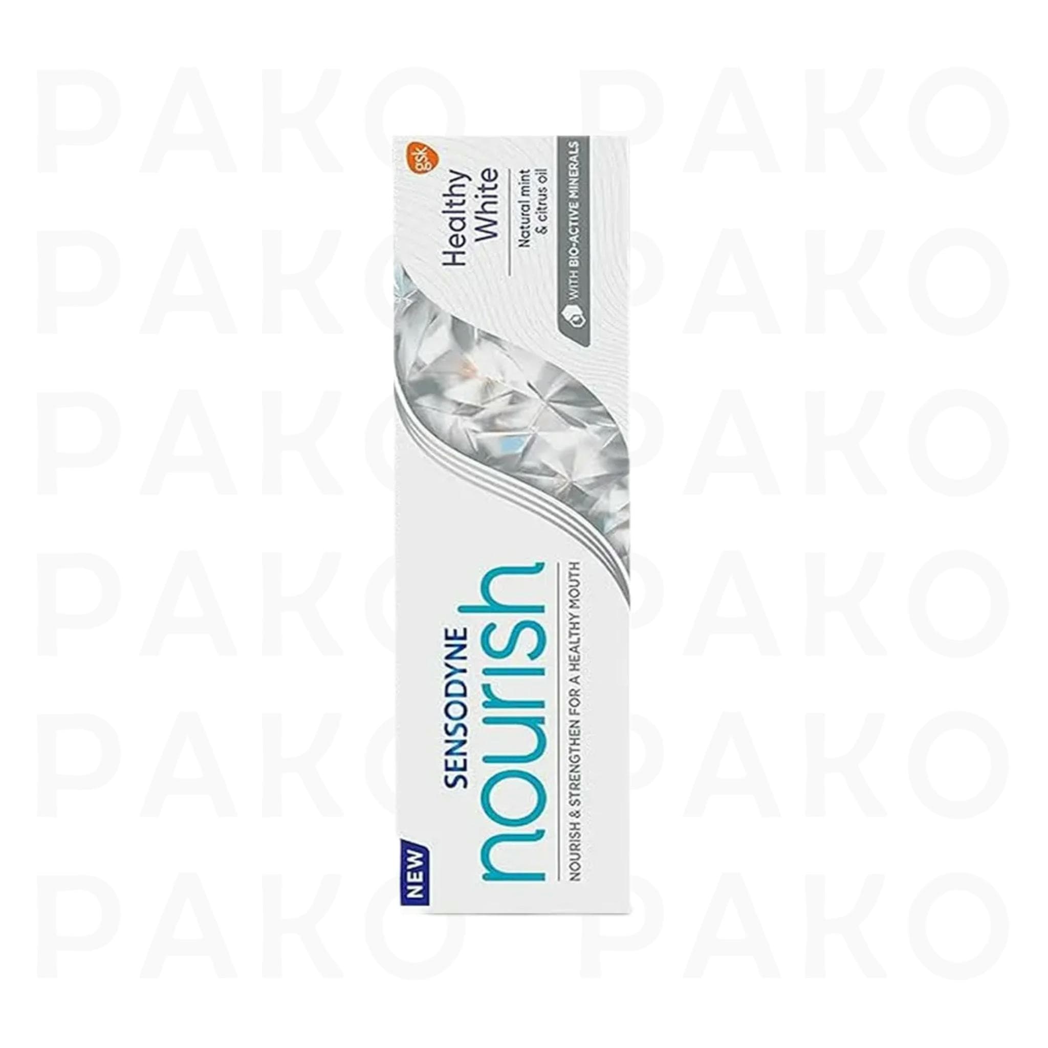 خمیر دندان سنسوداین Sensodyne ضد حساسیت وسفید کننده ملایم روزانه مدل Nourish حجم 50 میل — تصویر ۴
