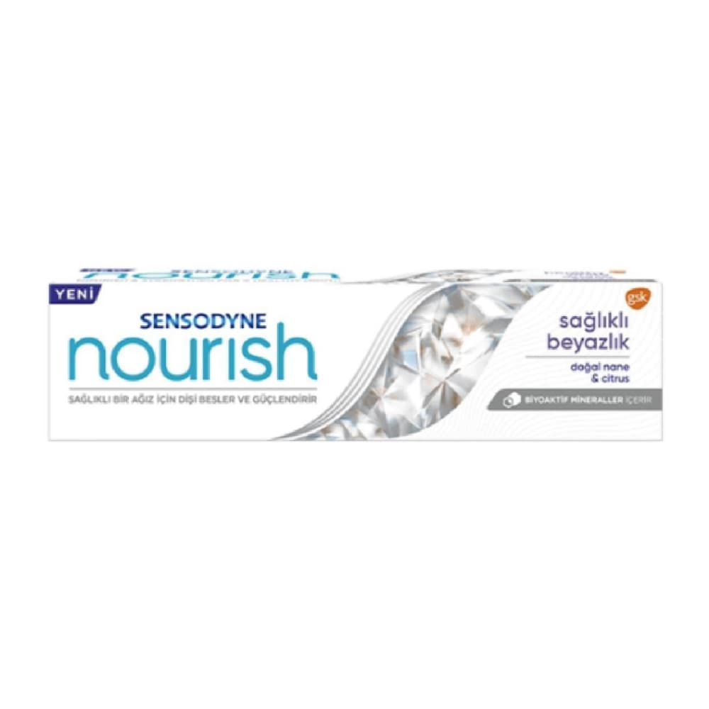 خمیر دندان سنسوداین Sensodyne ضد حساسیت وسفید کننده ملایم روزانه مدل Nourish حجم 50 میل — تصویر ۶