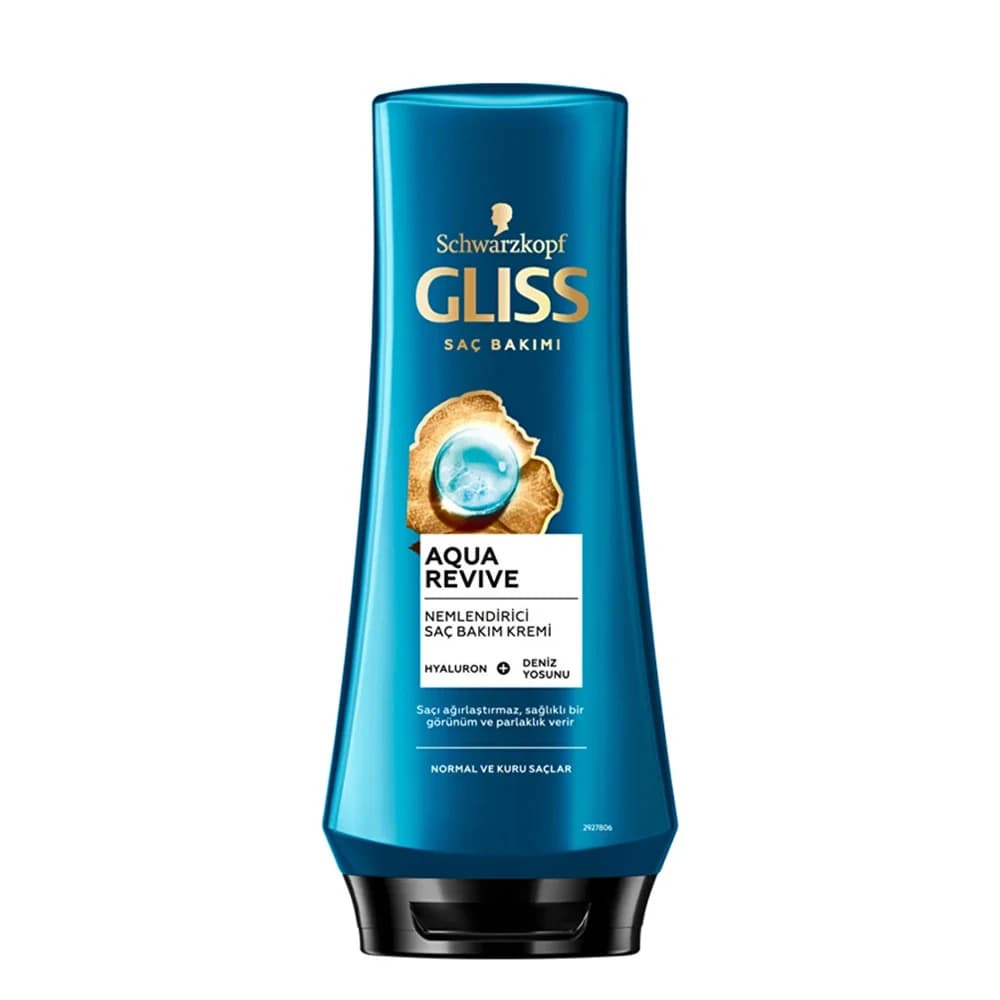 نرم کننده مو گلیس Gliss مدل Aqua Revive حجم 360 میل — تصویر ۷