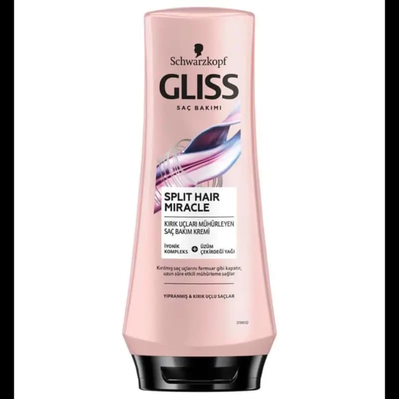نرم کننده مو گلیس Gliss ضد موخوره مدل Split Hair Miracle حجم 360 میل