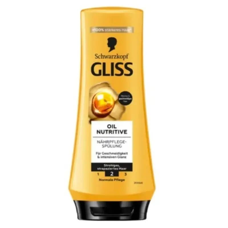 نرم کننده مو گلیس Gliss مدل Oil Nutritive حجم 360 میل