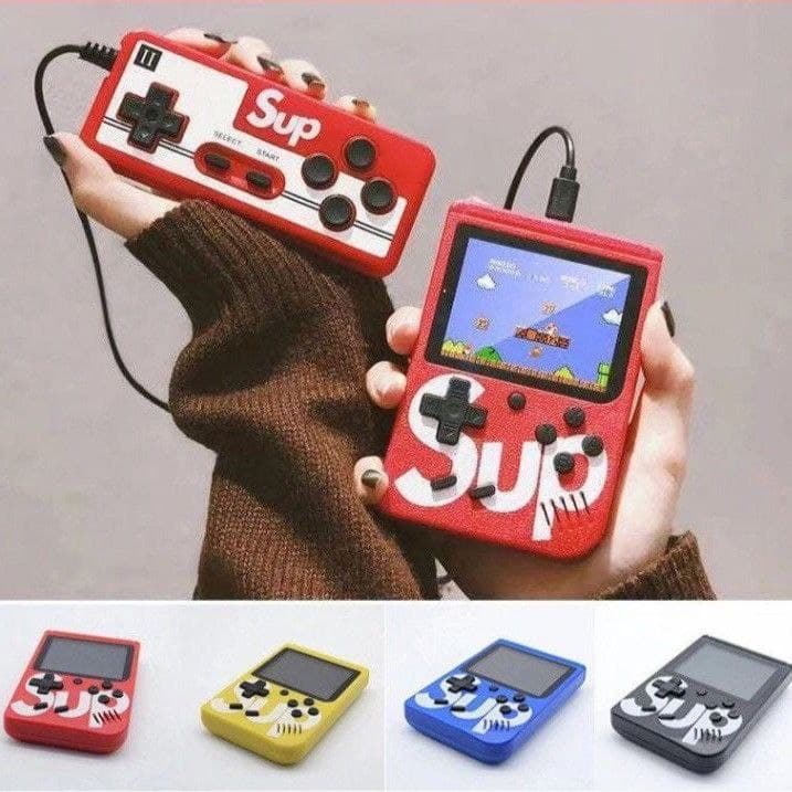 گیم دستی400بازیSUPGAME شارژی،با دسته اضافه — تصویر ۵