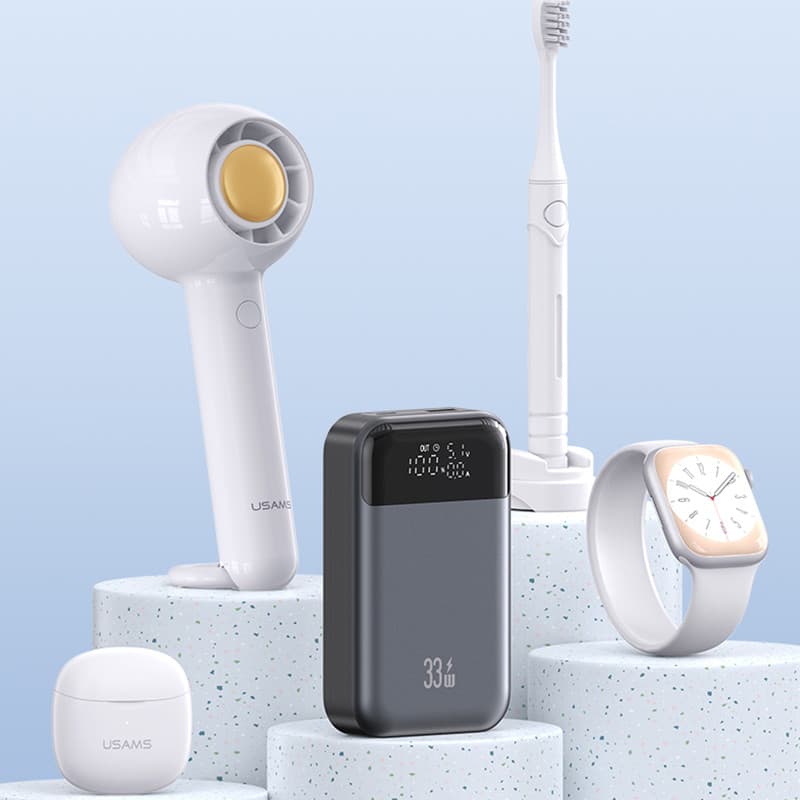 پاوربانک یوسمز مدل CD221 ظرفیت 10000 میلی آمپر ساعت — تصویر ۶