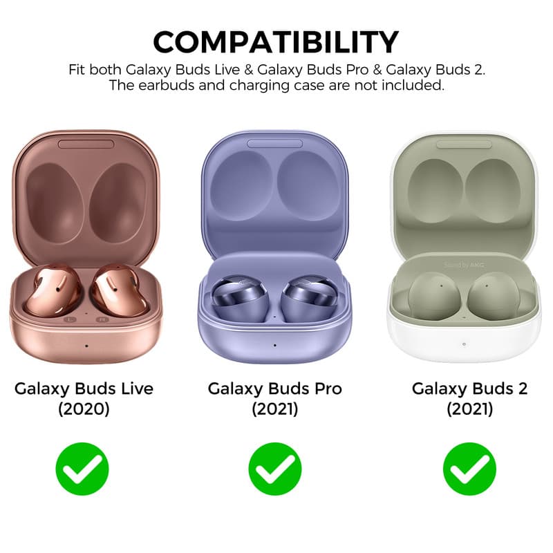 کاور آها استایل مدل WG89 مناسب برای کیس سامسونگ Galaxy Buds Live / Buds Pro / Buds 2 / Buds2 Pro / Buds Fe — تصویر ۹