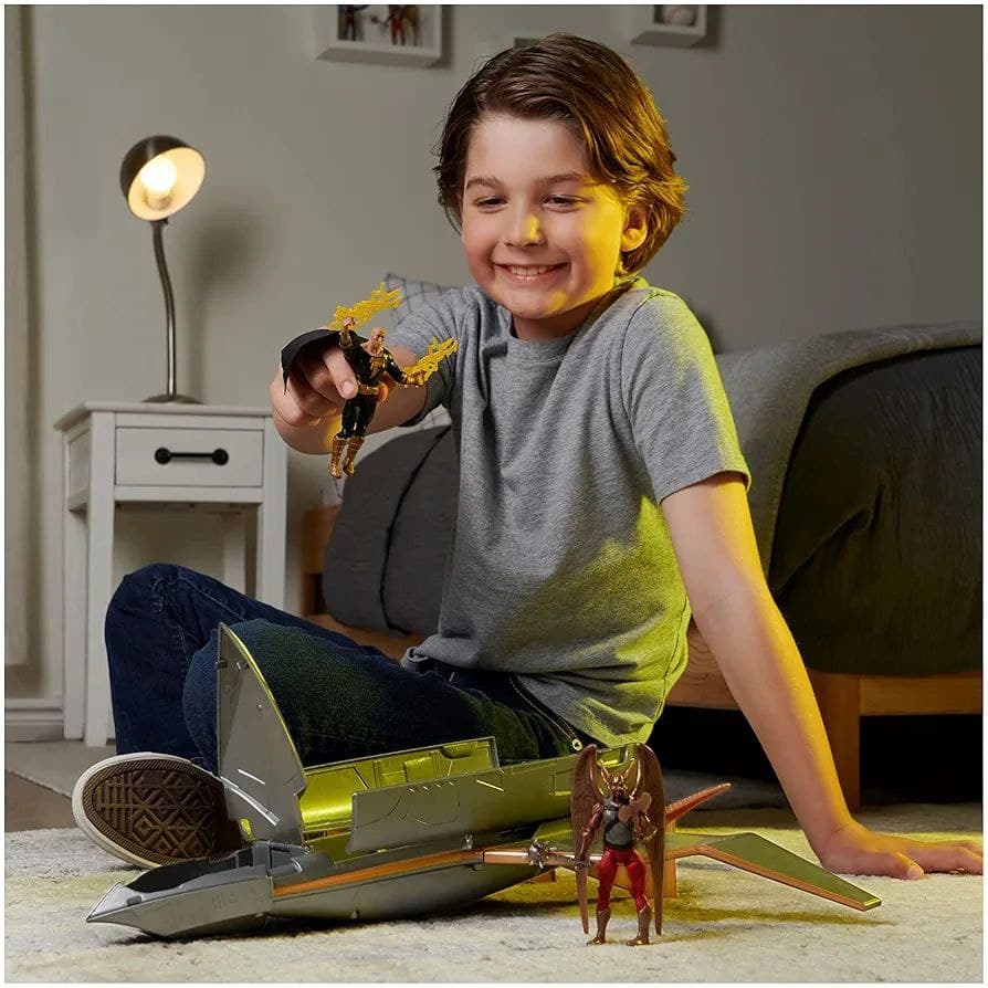 سفینه بلک آدام SPINMASTER به همراه 2 فیگور — تصویر ۹