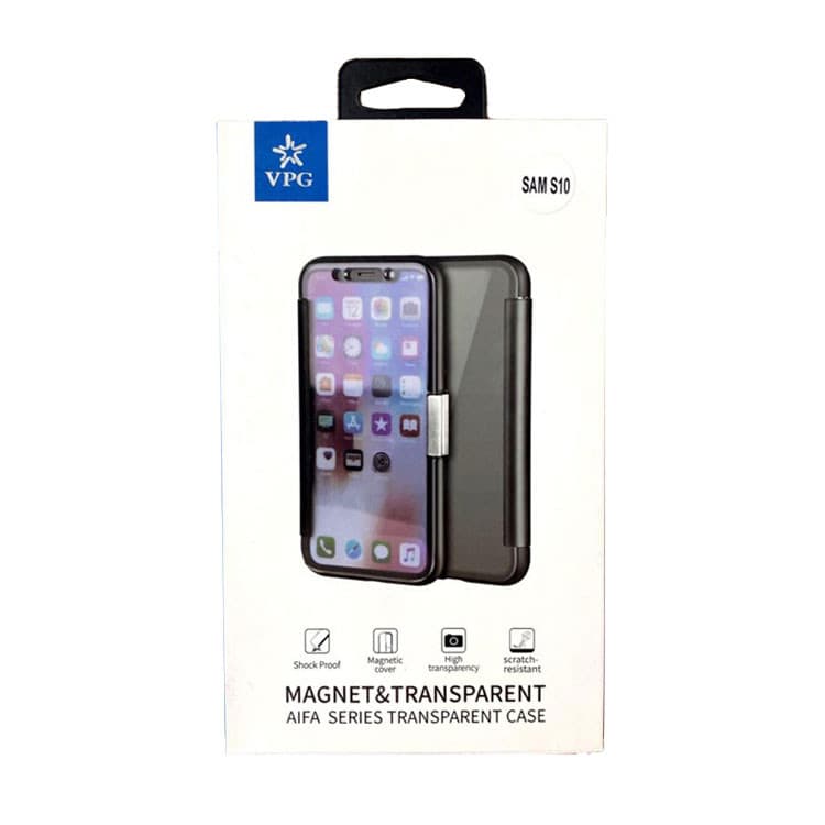 کیف کلاسوری وی پی جی مدل AIFA-33 مناسب برای گوشی موبایل سامسونگ Galaxy S10 — تصویر ۵