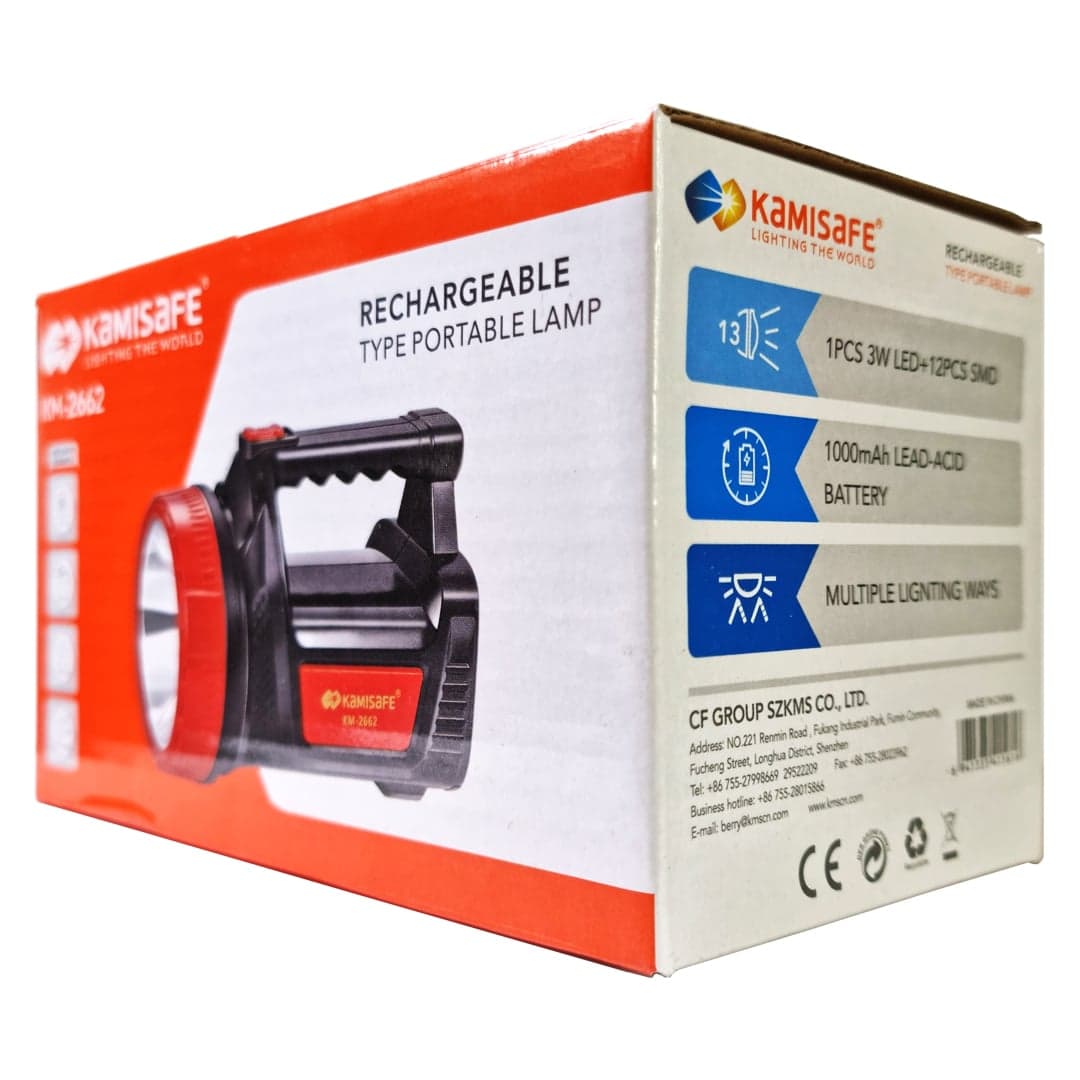 نورافکن دستی کامی سیف مدل KM-2662 — تصویر ۹