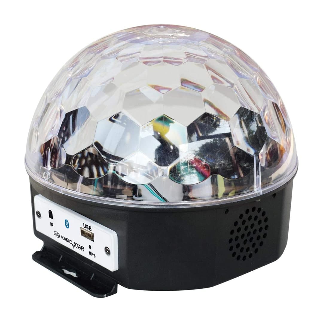 اسپیکر رقص نور بلوتوثی مدل Crystal Magic DJ LED — تصویر ۴