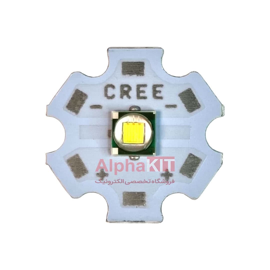 ال ای دی CREE سفید مهتابی 10 وات به همراه هیت سینک اورجینال