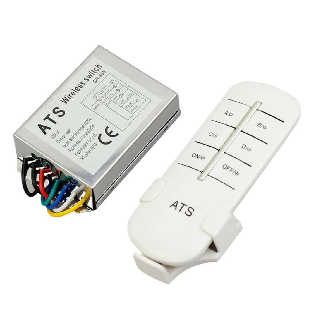 ریموت کنترل 4 کاناله 220VAC مدل QH-805 — تصویر ۲
